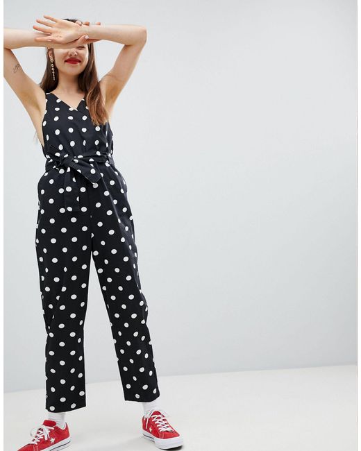 monki denim jumpsuit