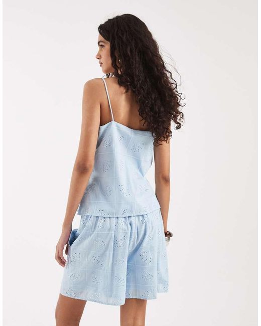 Vero Moda White Singlet Co-ord