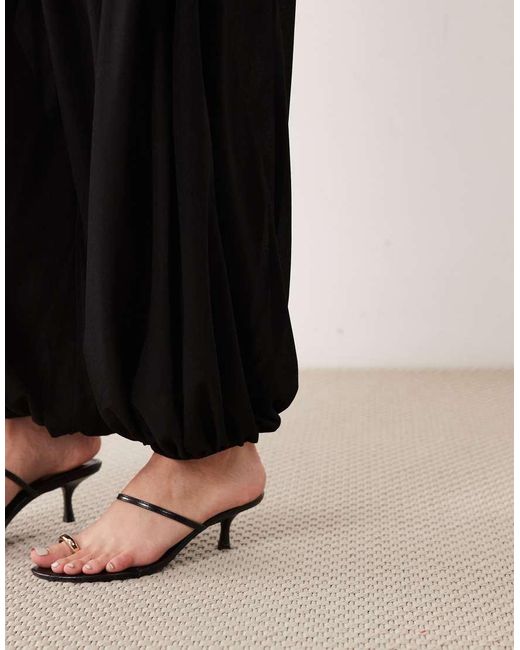 Mango Black Cuffed Trouser