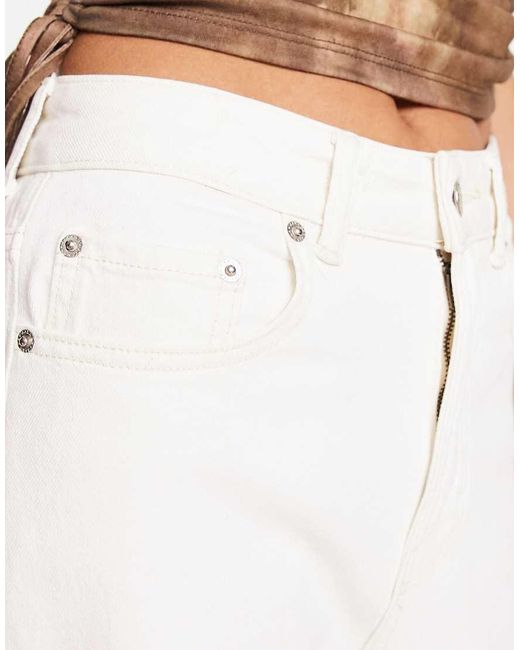 JJXX White Tokyo High Waisted Wide Leg Jeans