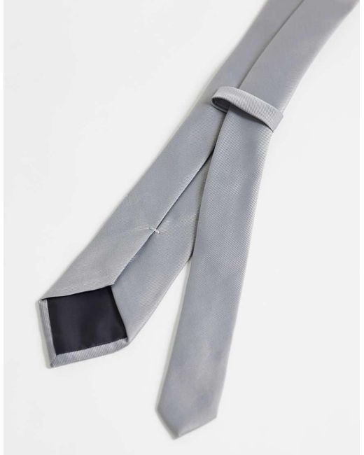 Cravatta di ASOS in White da Uomo