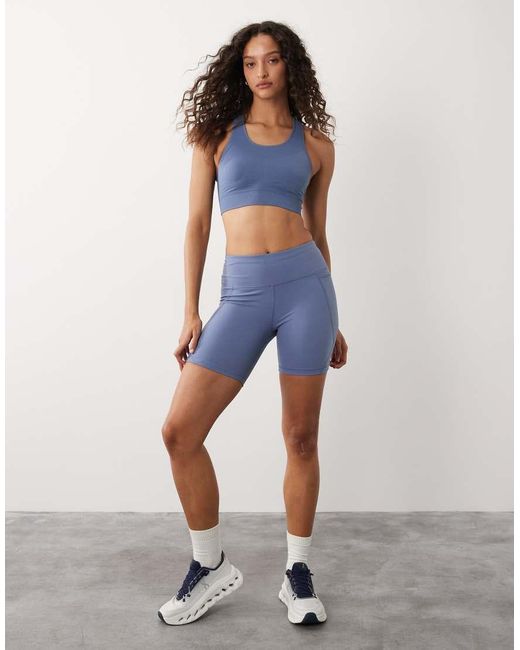 Sweaty Betty Blue Power 6"" legging Shorts