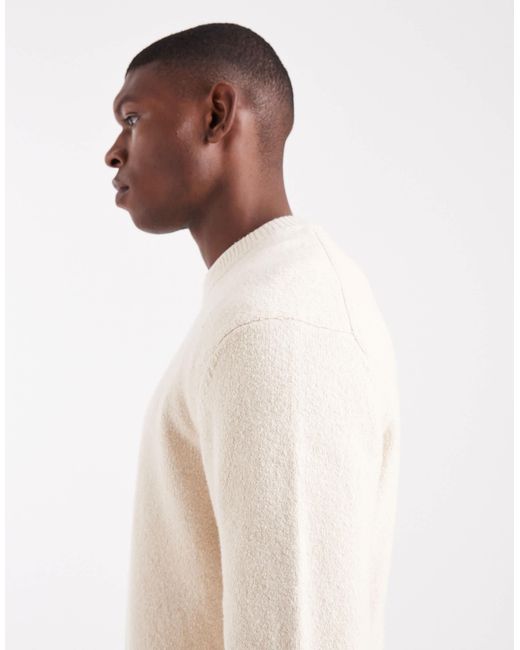 Pull ras Only & Sons pour homme en coloris White