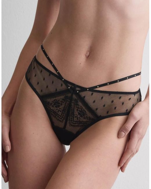 Intimissimi Brown Flirt Fearlessly Brazilian Briefs