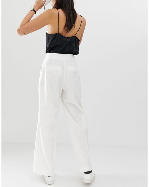 asos white pants