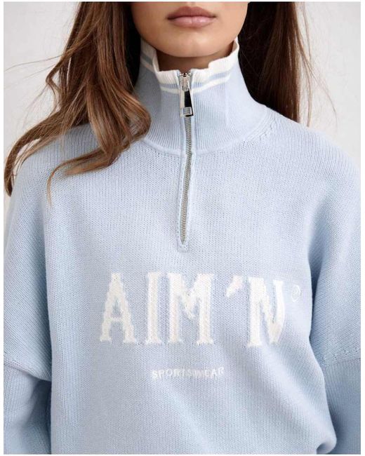College Aim'n de color Blue