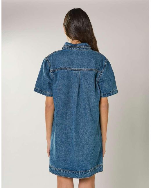 Glamorous Blue Denim Mini Dress