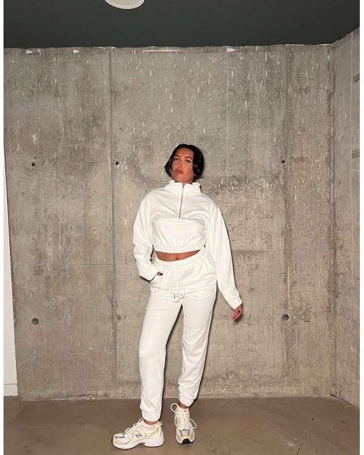 agon® Gray High Waisted Cuffed Length Jogger