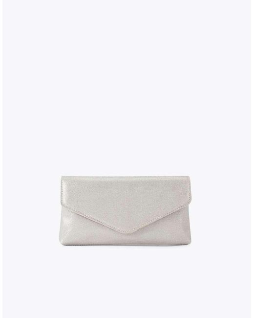 KG by Kurt Geiger White Bella Clutch