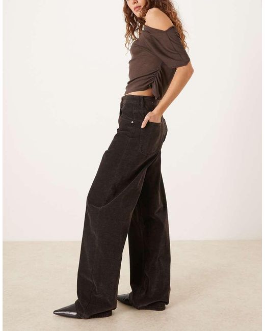 Mango Natural Tokio Cotton Mix Barrel Jean