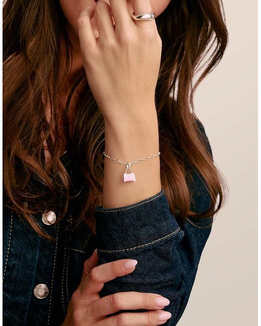Thomas Sabo Pink Charm Pendant Handbag Connect