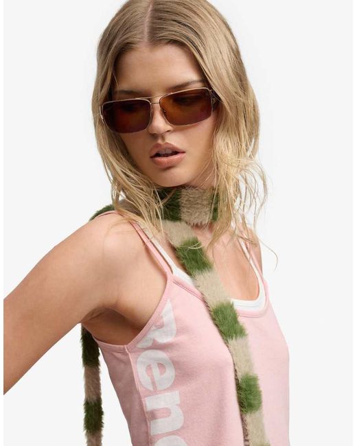 Bench x Superdry & Co Pink Fitted Cami Layer Vest