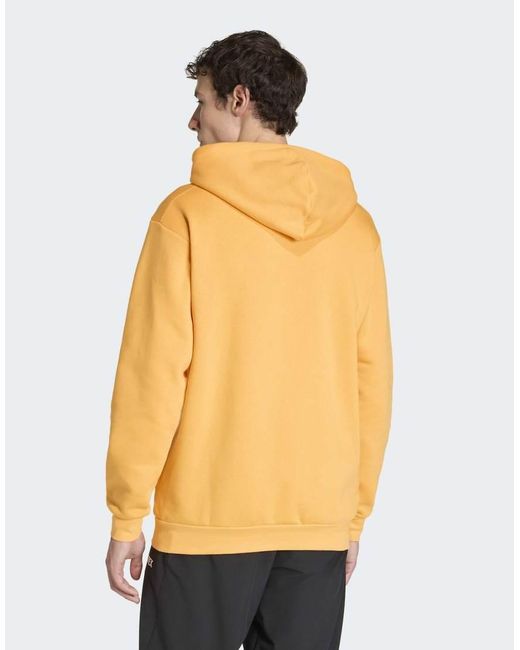 Adidas Originals Yellow Terrex Multi Large Logo Hoodie for men