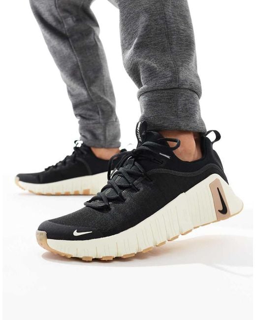 Nike Black Free Metcon 6 Trainers for men