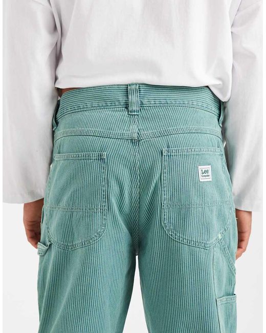 Lee Jeans Green X Crayola Loose Straight Carpenter Trouser Co-Ord for men