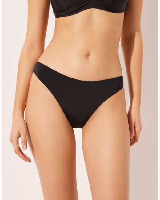 Calzedonia Black Bikini Bottoms Indonesia
