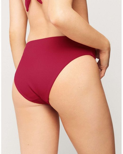 Tezenis Red Sunny Days Classic Bikini Bottoms