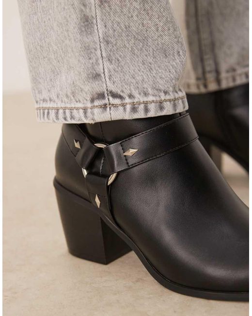 Botines Chelsea Negros Con Tacón Cubano De ASOS de hombre de color Black
