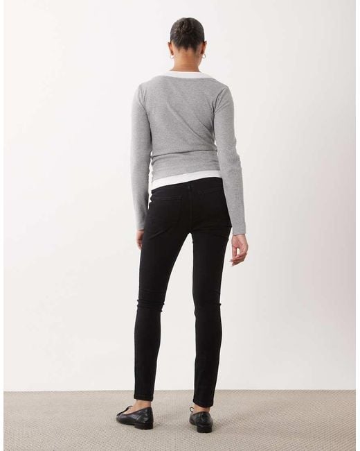 ASOS White Asos Design Maternity Skinny Jeans