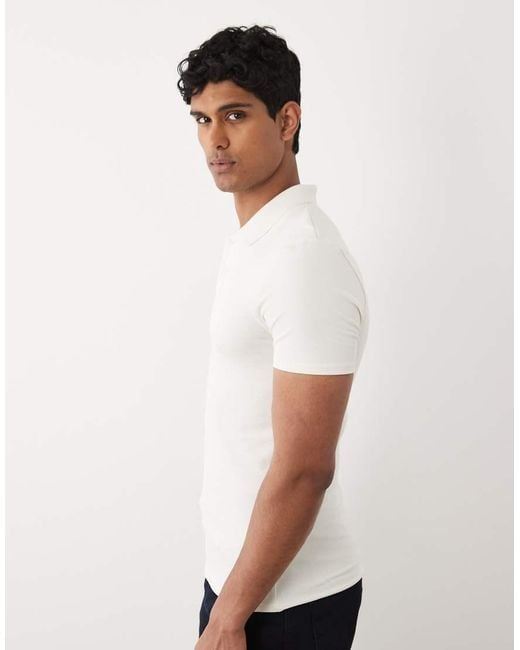 ASOS White Essentials Regular Fit Polo for men
