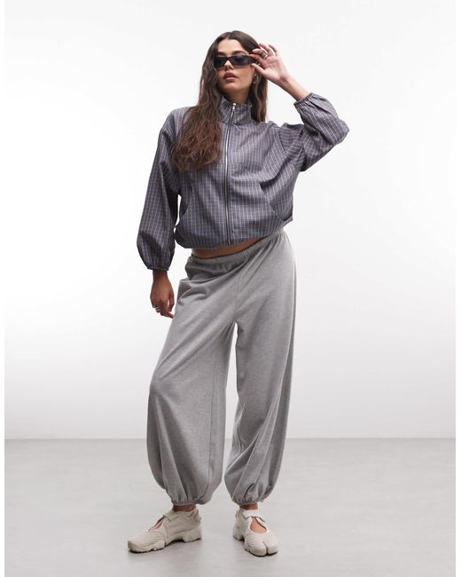 Haut Collusion en coloris Gray