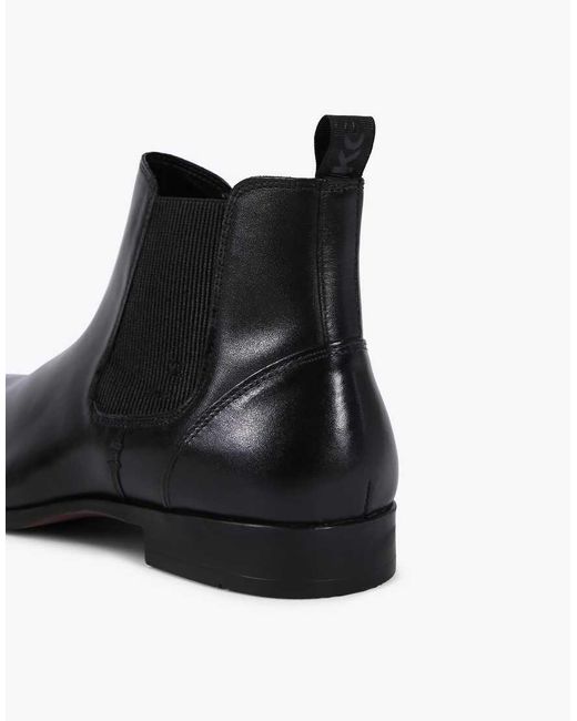 KG by Kurt Geiger Black Pax Chelsea Boots for men