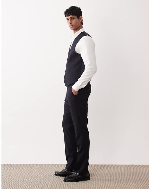 ASOS Blue Slim Suit Pants for men