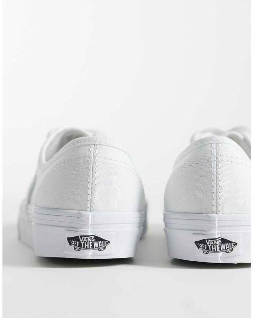 Vans White Authentic Trainers