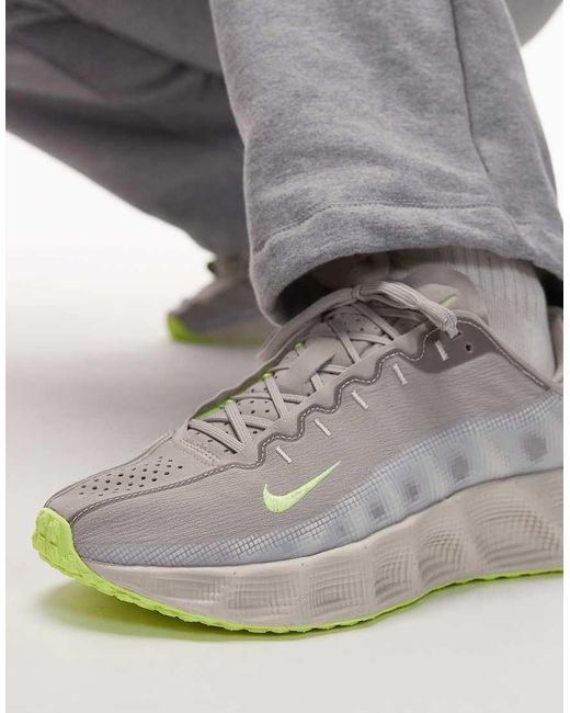 Nike Gray Ava Rover Trainers for men