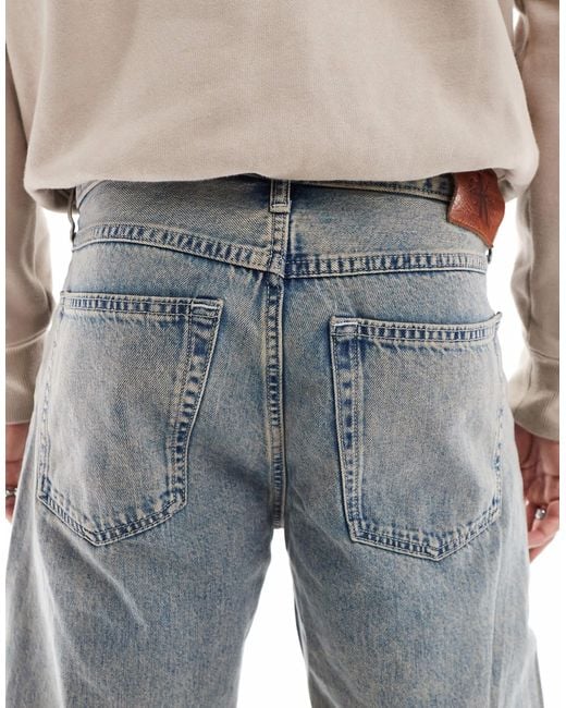 Calvin Klein Blue 90s Straight Jeans for men