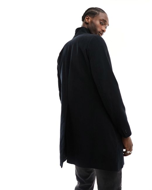 Abrigo largo ranger AllSaints de hombre de color Black