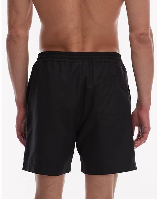 Carhartt Black Chase Swim Trunks for men
