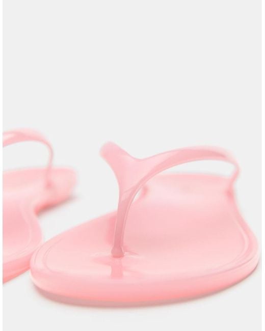 Pull&Bear Pink Jelly Sandals