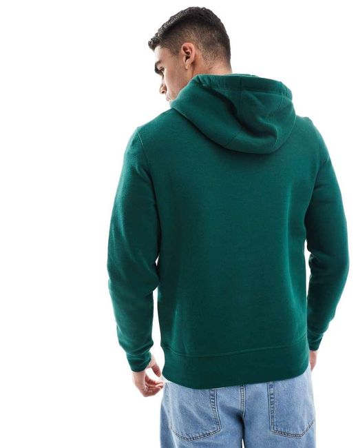 Tommy Hilfiger Green Logo Hoodie for men