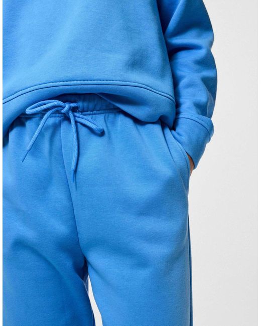 Pantalon Pieces en coloris Blue