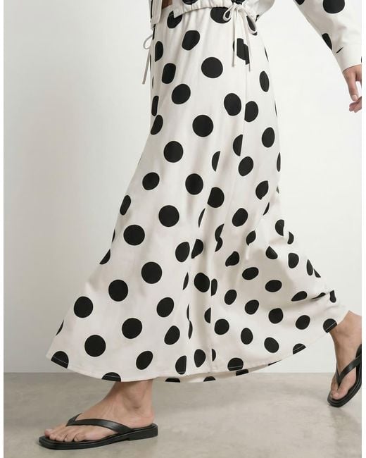 HYPEDROP Maxi Rok in het White