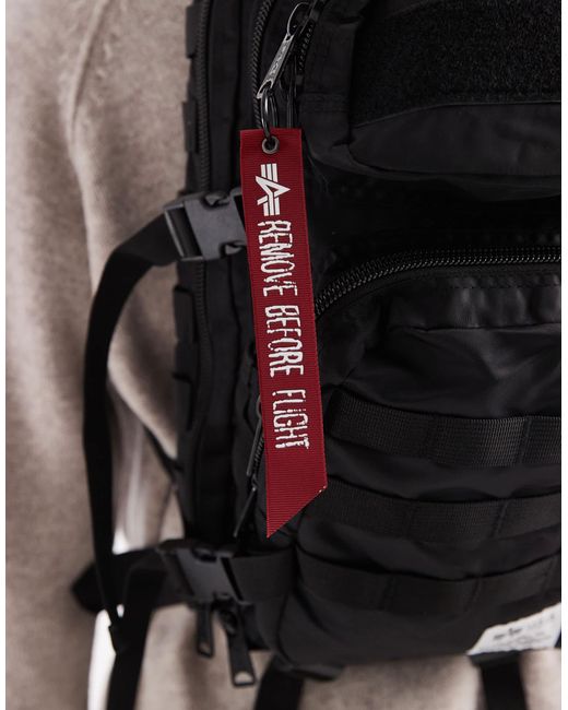 Alpha Industries – rucksack in Black für Herren