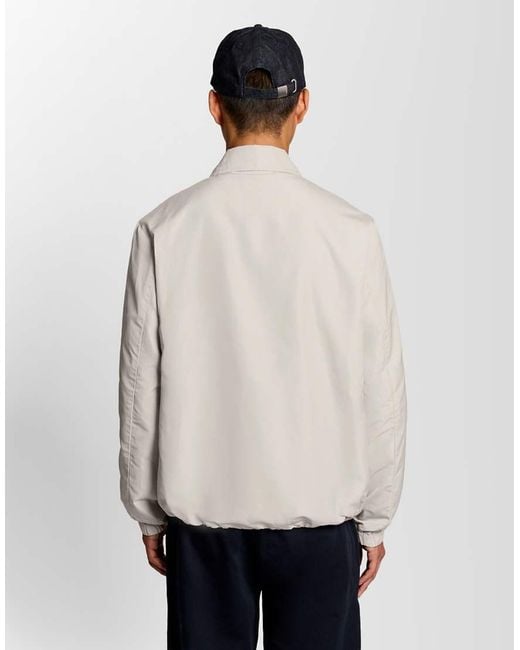 Lyle & Scott Natural Mid Jackets Coach Jacket for men