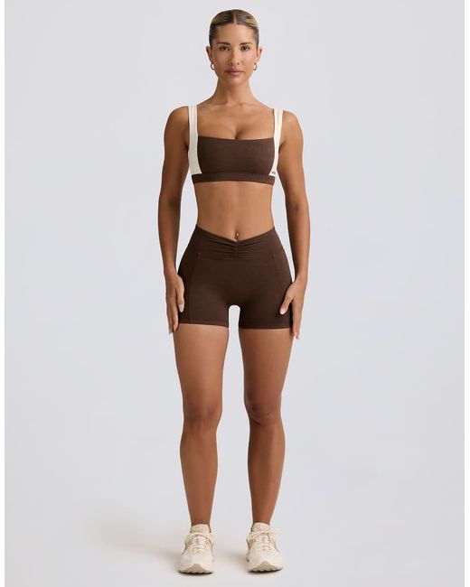 BO+TEE Multicolor Bo+tee Ruched Mini Shorts