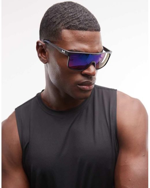 Under Armour di Under Armour Sunglasses in Brown da Uomo