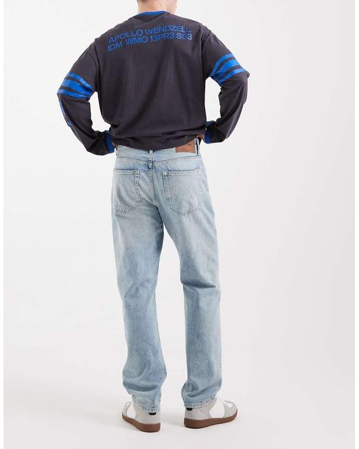 Only & Sons Blue Edge Straight Fit Jeans for men