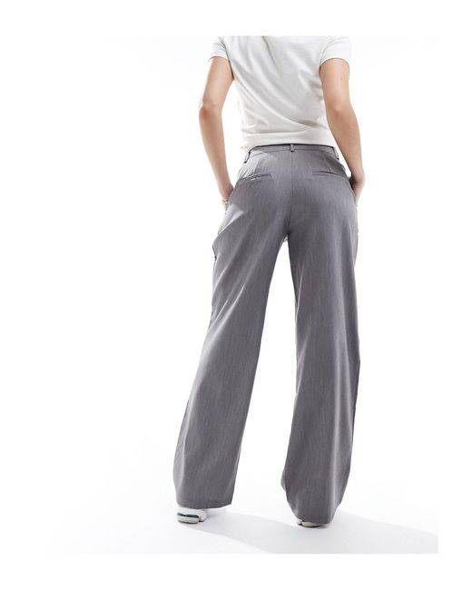 Pantalon avec détail boxer New Look en coloris Gray