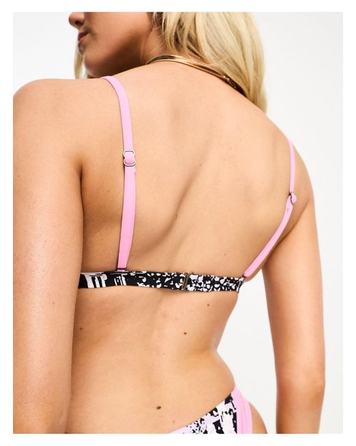 Quiksilver Pink Bikini Top