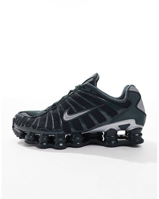 Nike Gray Shox Tl Trainers for men