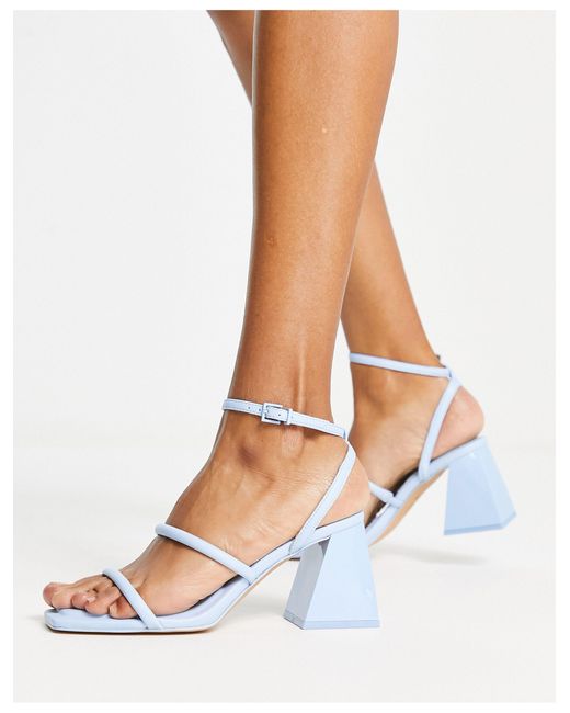ALDO Miran Block Heel Sandals in White Lyst
