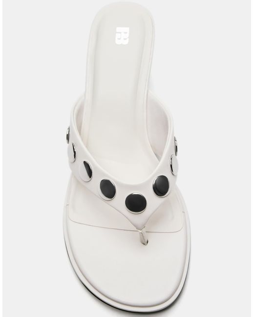 Pull&Bear White – sandaletten