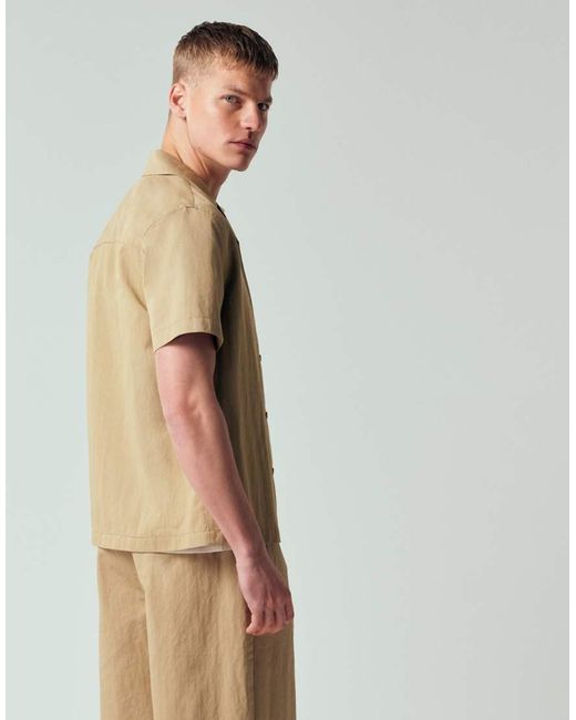 ASOS Natural Co-ord Shirt for men