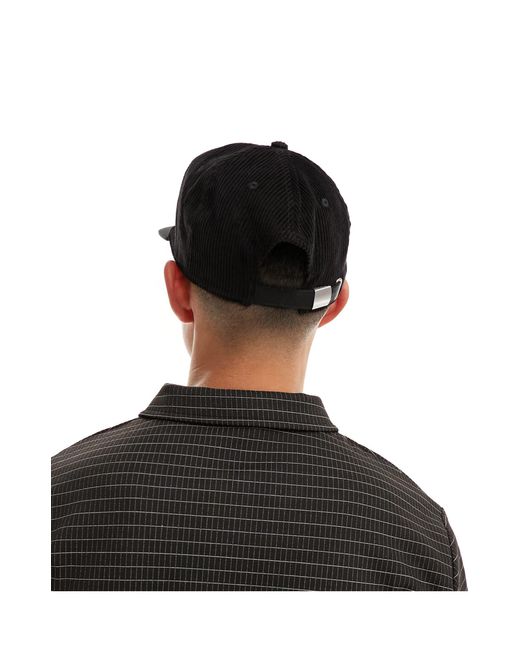 Gorra negra con logo Levi's de hombre de color Black