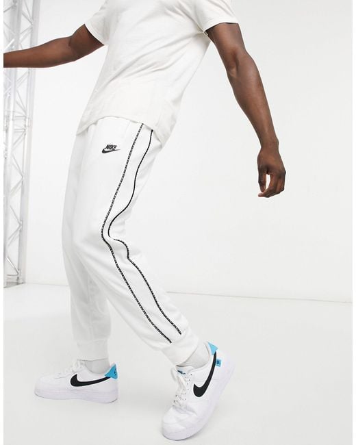 Nike – Jogginghose in Weiß für Herren