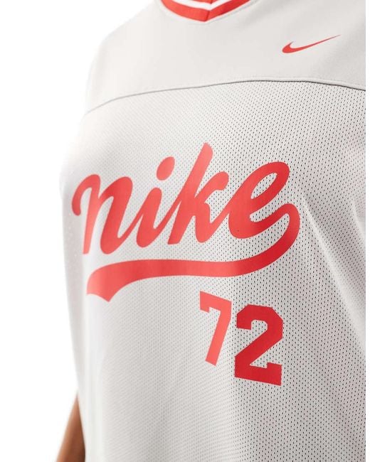 Nike White Trend Football Jersey